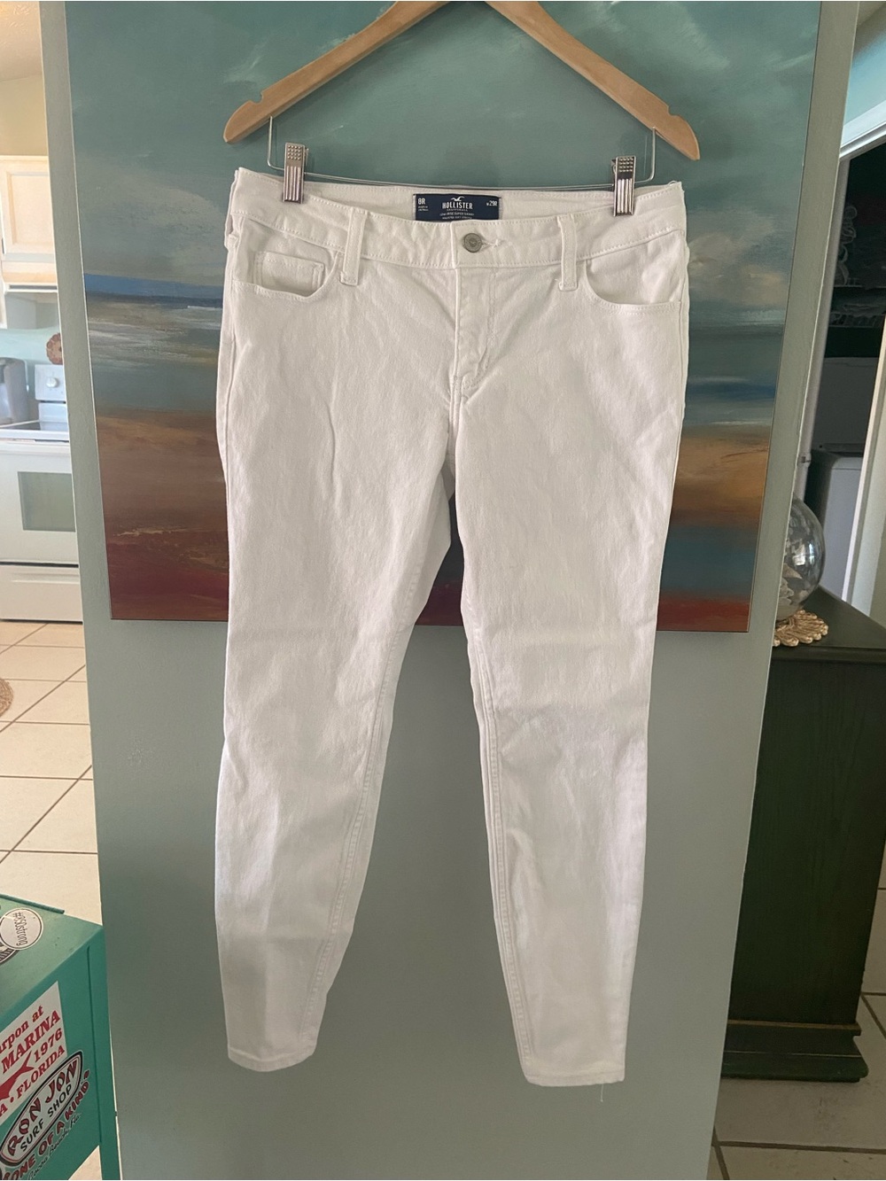 Hollister White Skinny Jeans - Women's